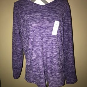 Purple sweater from JCP!